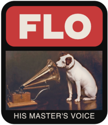 Logo Flo His Masters Vocie